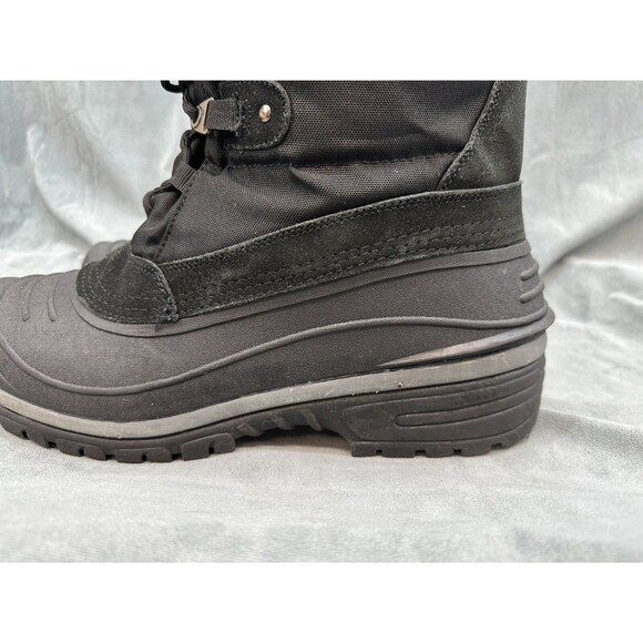 Ranger Insulated Winter Boots Thermolite Lined Lace Up Black Mens 12 Snow - Picture 12 of 13